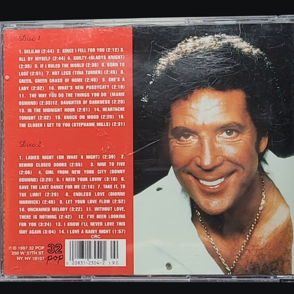 MUSIC CD  1997    "TOM JONES" LADIES NIGHT - Picture 3 of 3